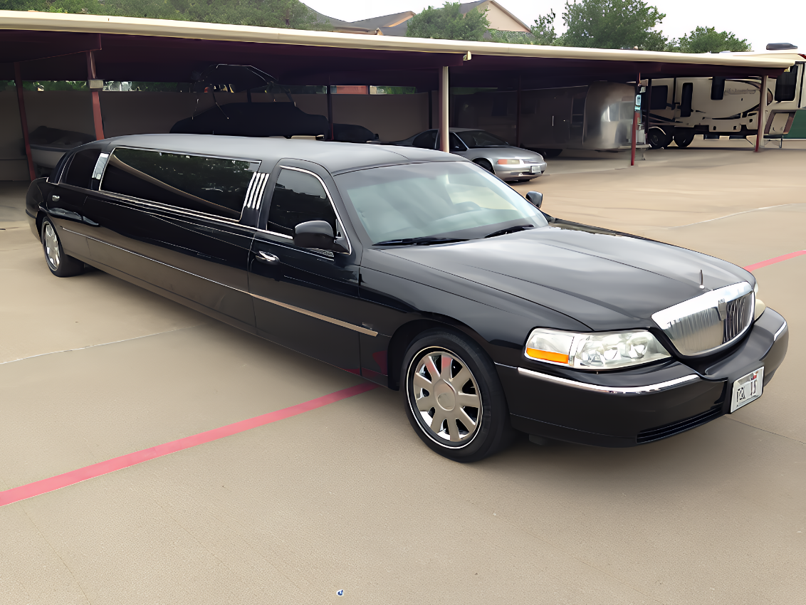 10 passenger Lincoln sedan limousine – EMT Limo Dallas
