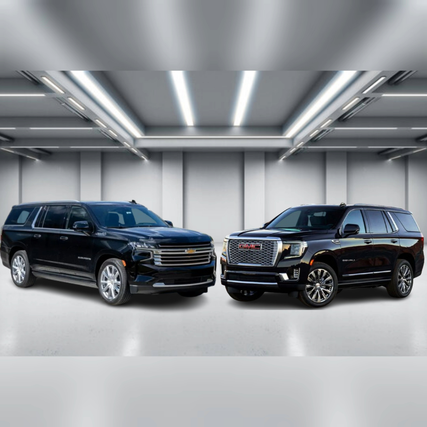 Luxury GMC Yukon Suburban SUV – EMT Limo Dallas