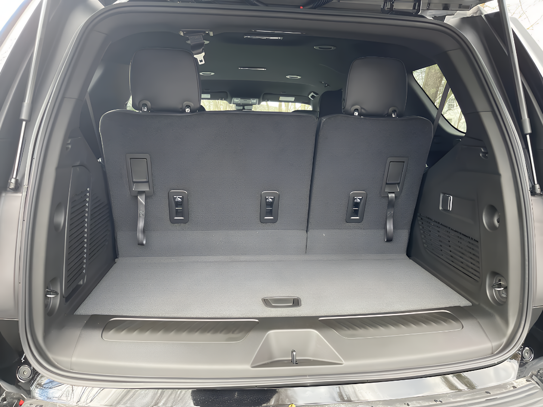 GMC Yukon Suburban trunk luggage capacity – EMT Limo airport transfer Dallas